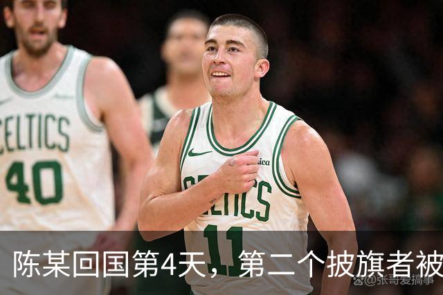 陈某回国第4天，第二个披旗者被揪了出来！现形后想销号赶紧跑路